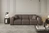 Sofaset Designersofa CELES 3-2-1 in Stoff Scala Taupe Bild 5