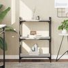 Bücherregal | Standregal 3 Böden Grau Sonoma 60x30x86 cm Holzwerkstoff Bild 2