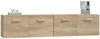 vidaXL Wandschränke 2 Stk. Sonoma-Eiche 80x35x36,5 cm Holzwerkstoff 3115646 Bild 4