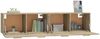 vidaXL Wandschränke 2 Stk. Sonoma-Eiche 80x35x36,5 cm Holzwerkstoff 3115646 Bild 5