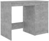 Schreibtisch, Spanplatte Betongrau, 100 × 50 × 76 cm Bild 2