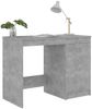 Schreibtisch, Spanplatte Betongrau, 100 × 50 × 76 cm Bild 5