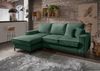 Polsterecke >Rube< Schlaffunktion, Stauraum, Cord moosgrün - 240x92x150cm (BxHxT) Bild 2