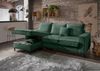 Polsterecke >Rube< Schlaffunktion, Stauraum, Cord moosgrün - 240x92x150cm (BxHxT) Bild 4