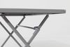 GARDA Gartentisch Klapptisch 120x80 cm klappbar anthrazit Bild 4
