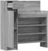 vidaXL Schuhschrank Grau Sonoma 100,5x28x100 cm Holzwerkstoff 840427 Bild 5