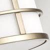 Elstead Fusion 3 Light Deckenleuchte 3-flammig messing natur lackiert E27 Bild 4