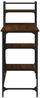 vidaXL Computertisch mit Regal Braun Eiche-Optik 120x47x109 cm 836217 Bild 5