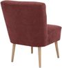 Sessel Kamle Bezug Flachgewebe Buche natur / rot 21645 Bild 5