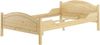 Breites Einzelbett 120x200 Kiefer Massivholz Landhausstil V-60.30-12Rollrost inkl. Bild 2