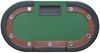 vidaXL Pokertisch für 10 Spieler mit Dealerbereich und Chipablage Grün 80133 Bild 5