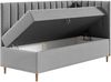 Boxspringbett Chapeni 'Junior 3' beige 90x200 cm Rechts Bild 3
