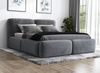 Polsterbett OLKE 140x200 ohne Matratze mit Bettkasten und Lattenrost. Farbe: Anthracite 18 Bild 2