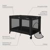 Lionelo Amelie Baby-Reisebett, ab Geburt bis 15 kg, klein, faltbar, weiche Faltmatratze, 100,5 x 70,5 cm, 2 Räder, seitlicher Einstieg, Reisetasche Bild 2