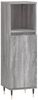 vidaXL 3-tlg. Badmöbel-Set Grau Sonoma Holzwerkstoff 3187787 Bild 5
