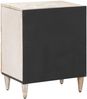 vidaXL Bettkasten mit Schubladen Weiß 50 x 33 x 60 cm Massivholz Mango 4018376 Bild 5