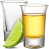 Praknu Schnapsglas 12er Set Schnapsgläser 4 cl - Shotgläser für jede Party - Stamperl, Glas, Spülmaschinenfest - Standfest dank dickem Boden - Pinneken, Pinnchen Bild 2