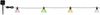 2er Set Solarbetriebene LED Outdoor Lichterkette mit 10 bunten Schirmen, 3,6 M Bild 5
