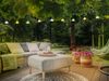 2er Set Solarbetriebene LED Outdoor Lichterkette mit 10 bunten Schirmen, 3,6 M Bild 4