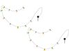 2er Set Solarbetriebene LED Outdoor Lichterkette mit 10 bunten Schirmen, 3,6 M Bild 2