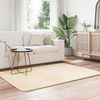 vidaXL Teppich Shaggy Hochflor NAVARRA Creme 120x170 cm Polyester 4102823 Bild 3
