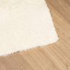 vidaXL Teppich Shaggy Hochflor NAVARRA Creme 120x170 cm Polyester 4102823 Bild 4