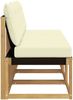 vidaXL 3 Stück Outdoor Mittelsofa 901613 Bild 5