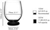 RIEDEL 4900/02B FATTO A MANO Tumbler Piccolo - SCHWARZ, handgefertigt Bild 2