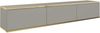 AX LIVING Sideboard TV Orkis 175 cm Modern und Funktional, Grau Bild 2