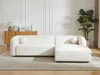 Vente-unique - OVOTAS Sofa Stoff Weiß - B 160 cm x H 70 cm x L 270 cm Bild 5