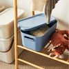 ROTHO Aufbewahrungsbox Albula Light 2er-Set Kiste 12l mit Deckel (Aufbewahrungsboxenset, 2er-Set) Bild 4
