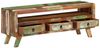 vidaXL TV-Schrank Mehrfarbig 110x30x40 cm Altholz Massiv 337063 Bild 3