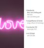 Just light LED Dekoleuchte Love 12,5 x 2 x 34,5 cm Bild 5