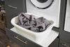 Waschmaschinenumbauschrank >LAUNDREEZY< in anthrazit - 135x162x67,5 (BxHxT) Bild 5