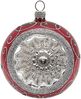 Reflexkugel stierblut glanz / silber Ø 8cm Schatzhauser Thüringer Glas und Weihnachtsschmuck Bild 2