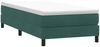 vidaXL Boxspringbett ohne Matratze Dunkelgrün 90x220 cm Samt 3315858 Bild 3