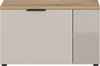 Sitzbank (B/H/T: 80x48x36 cm) in Kaschmir Nachbildung und Kaschmir Nachbildung Bild 2
