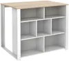 Vente-unique - OPOLE Küchenmöbel Holz, Platte BeigeWeiß - B 80 cm x H 90,5 cm x L 110,2 cm Bild 4
