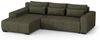 Beautysofa Ecksofa Benny mit Schlaffunktion und Bettkasten, Wellenfedern, stilvoll Polsterecke im modernes Design, L-förmiges Corner Sofa aus Cordstoff Bild 4