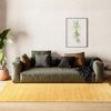 Gabbeh Teppich - Softy - Uni 140 x 70 cm - scala-gold Bild 2