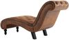 vidaXL Chaiselongue Braun Wildleder-Optik [248607] Bild 5