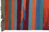 Looma 'Sheida' Kelim Gashgai handgewebt, Schurwolle Orange, 66x201 cm Bild 4