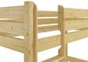Erst-Holz Etagenbett Kiefer 80x200 cm, natur Bild 5