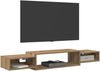 vidaXL Wandmontierter TV-Schrank Wandhalterung Artisan-Eiche 8006004 Bild 3
