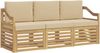 vidaXL Sofagarnituren Massivholz Akazie 3391333 Bild 2