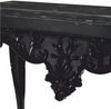 Casa Padrino Luxus Barock Mahagoni Konsole mit Marmorplatte Schwarz 128,5 cm Bild 3