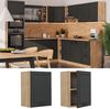 Hängeschrank R-Line Anthrazit Landhaus 45 cm Vicco Bild 2