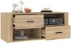 vidaXL TV-Schrank Sonoma-Eiche 100 x 35 x 40 cm Holzwerkstoff [823102] Bild 5