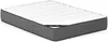 Vente-unique - LEOPOLD Bett SamtStoff Beige - B 145 cm x H 122,2 cm x L 206,5 cm Bild 5