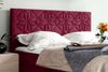 99rooms Montana Boxspringbett 180x200 cm Velours MONOLITH Bordeaux Bild 2